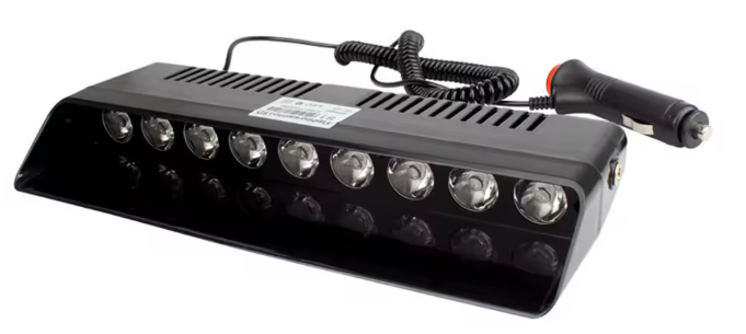 Lampa auto de avertizare stroboscopica semnalizare de urgenta s3 rosu/albastru